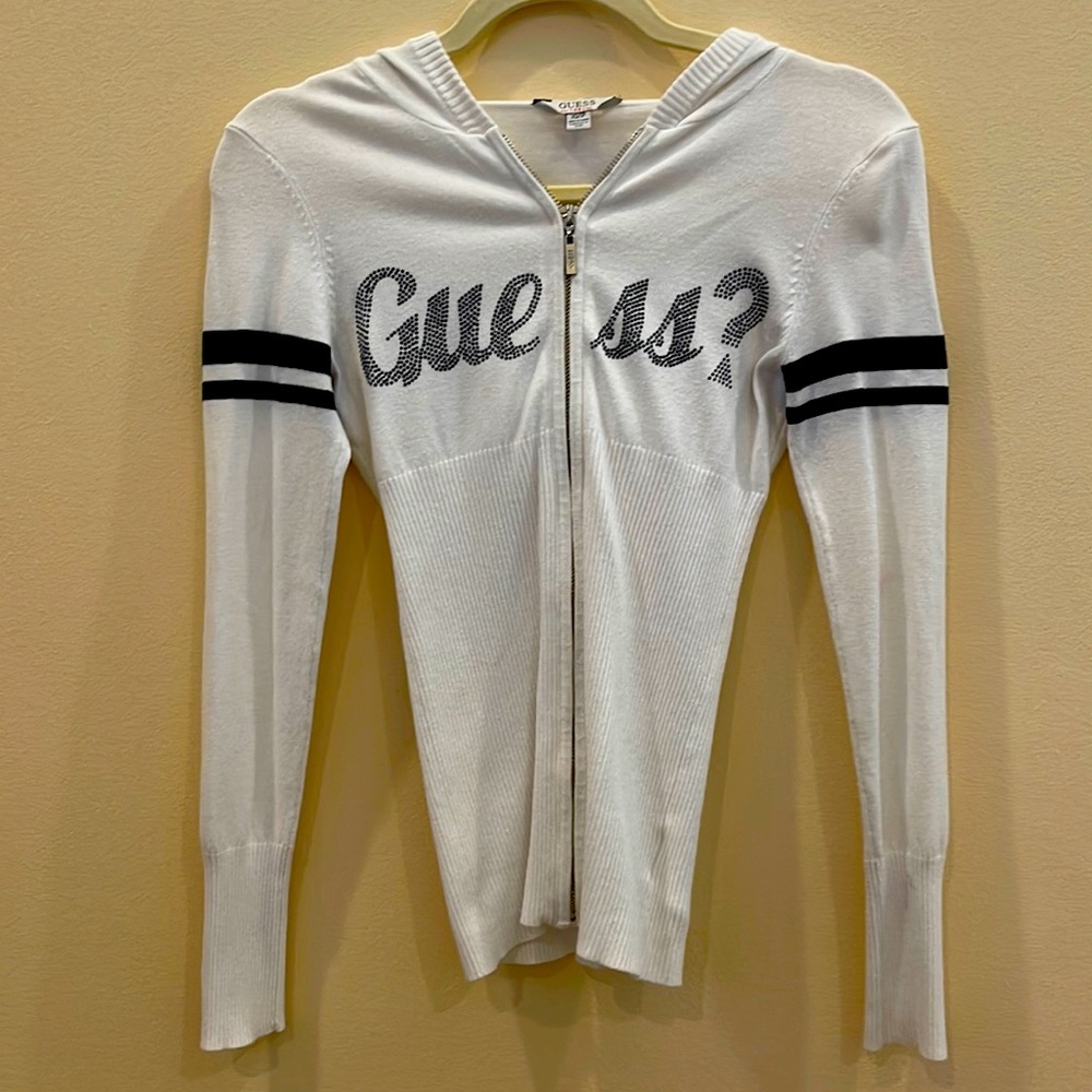 Guess rhinestone hoodie